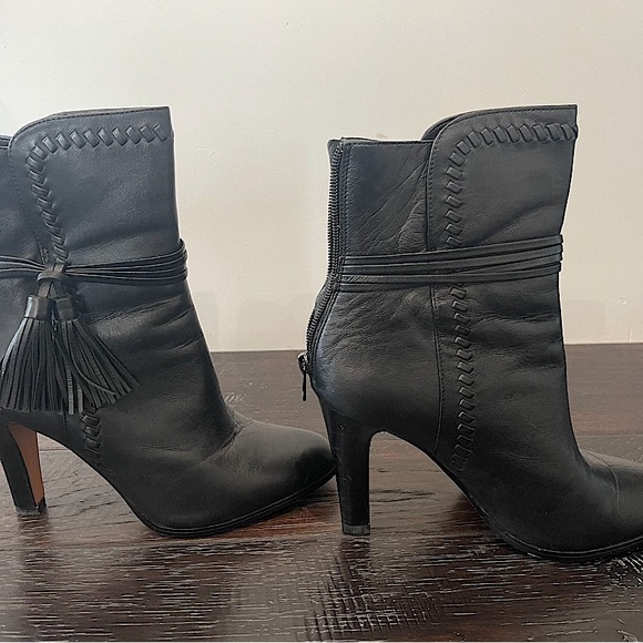 Coach booties. Used once. No scuffs. - Picture 4 of 6